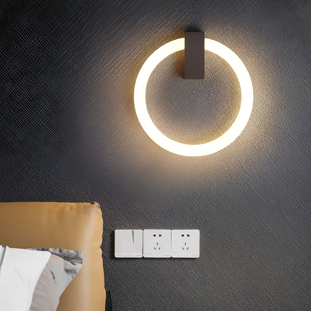 Circle Dimmable LED Modern Wall Sconce
