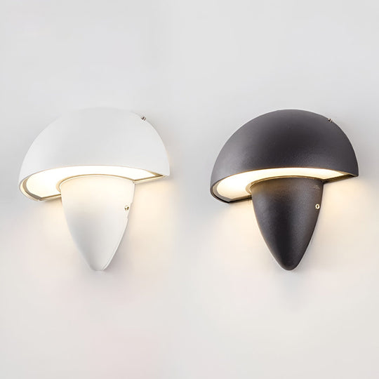 Mushroom Shaped Waterproof LED Outdoor Wall Lamp