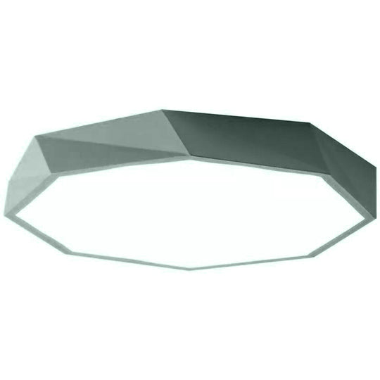 Geometric Design LED Modern Flush Mount Ceiling Light