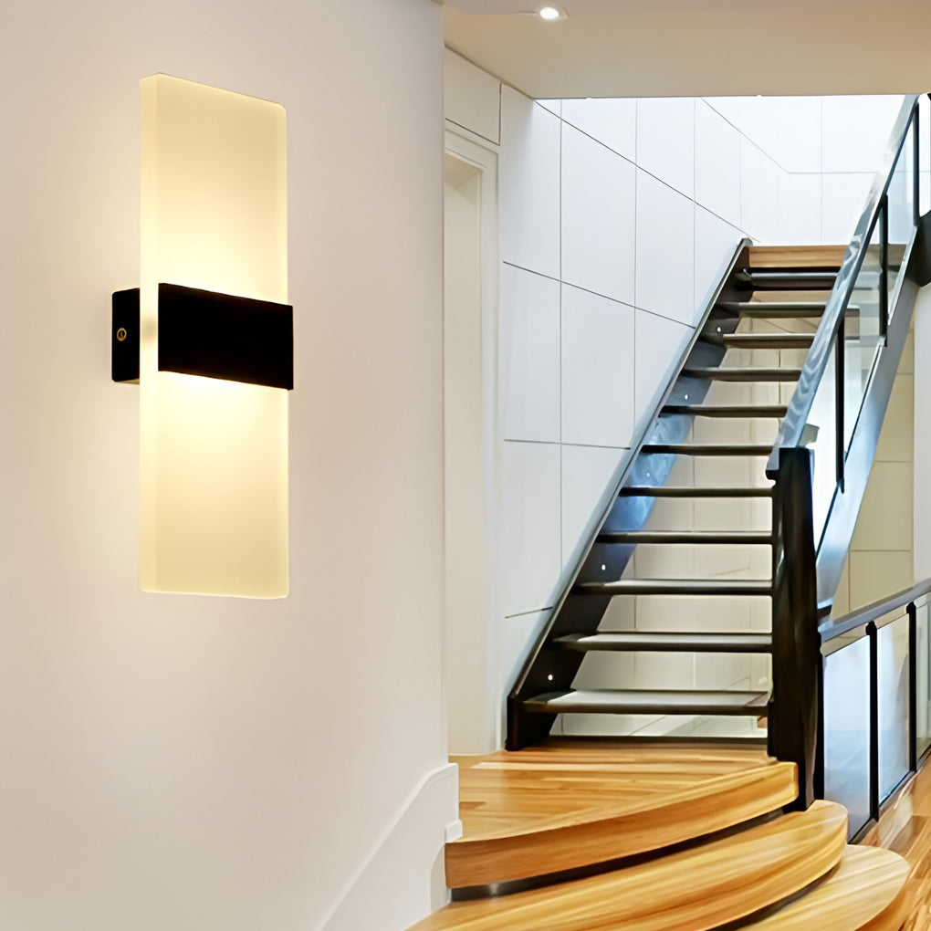 Rectangular Acrylic 6W LED Modern Wall Sconce