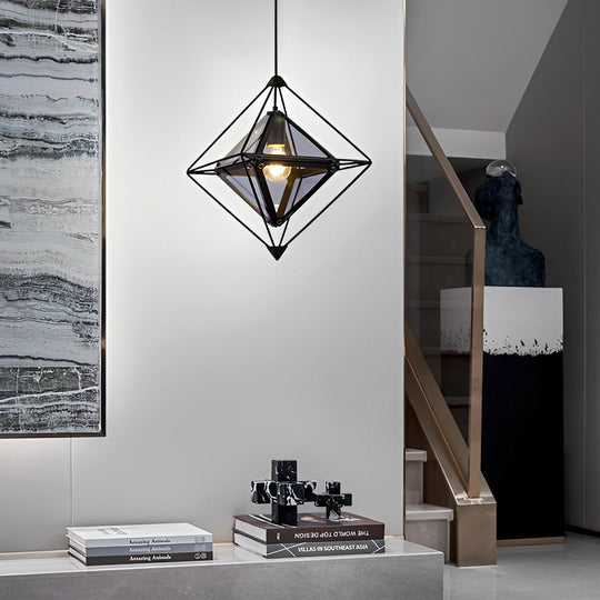 Creative Geometric Glass Modern Minimalist Island Pendant Light