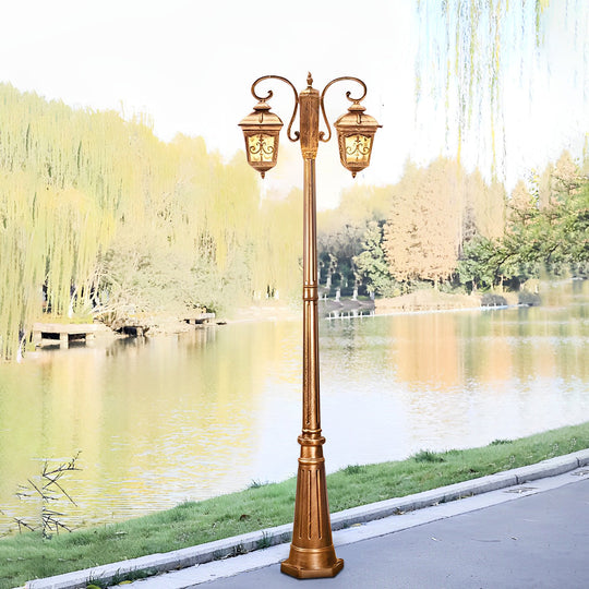 2 Light Outdoor Waterproof Retro European Style Street Lights