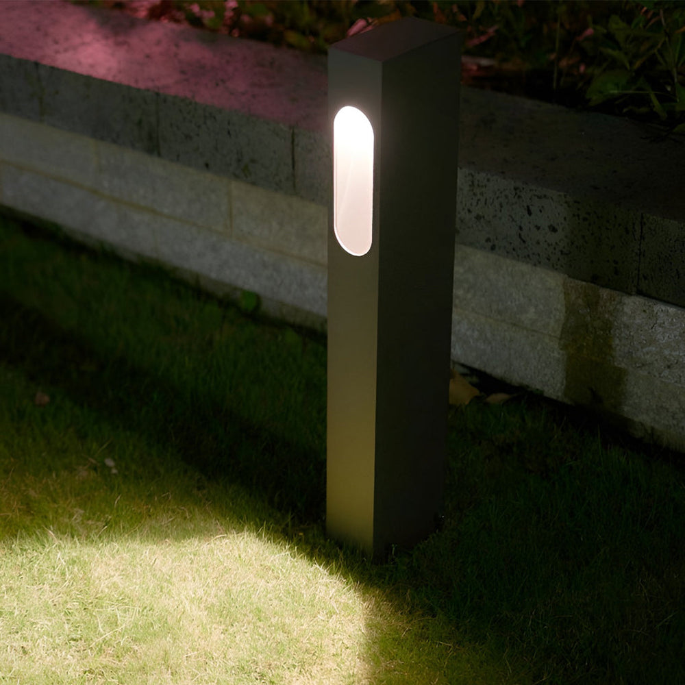 7W COB LED Outdoor Rectangular Pathway Light