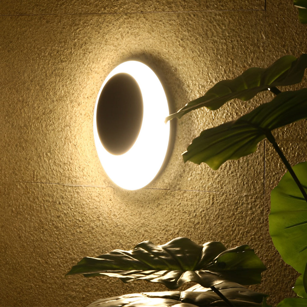 Oval Waterproof Modern LED Decorative Wall Lamp