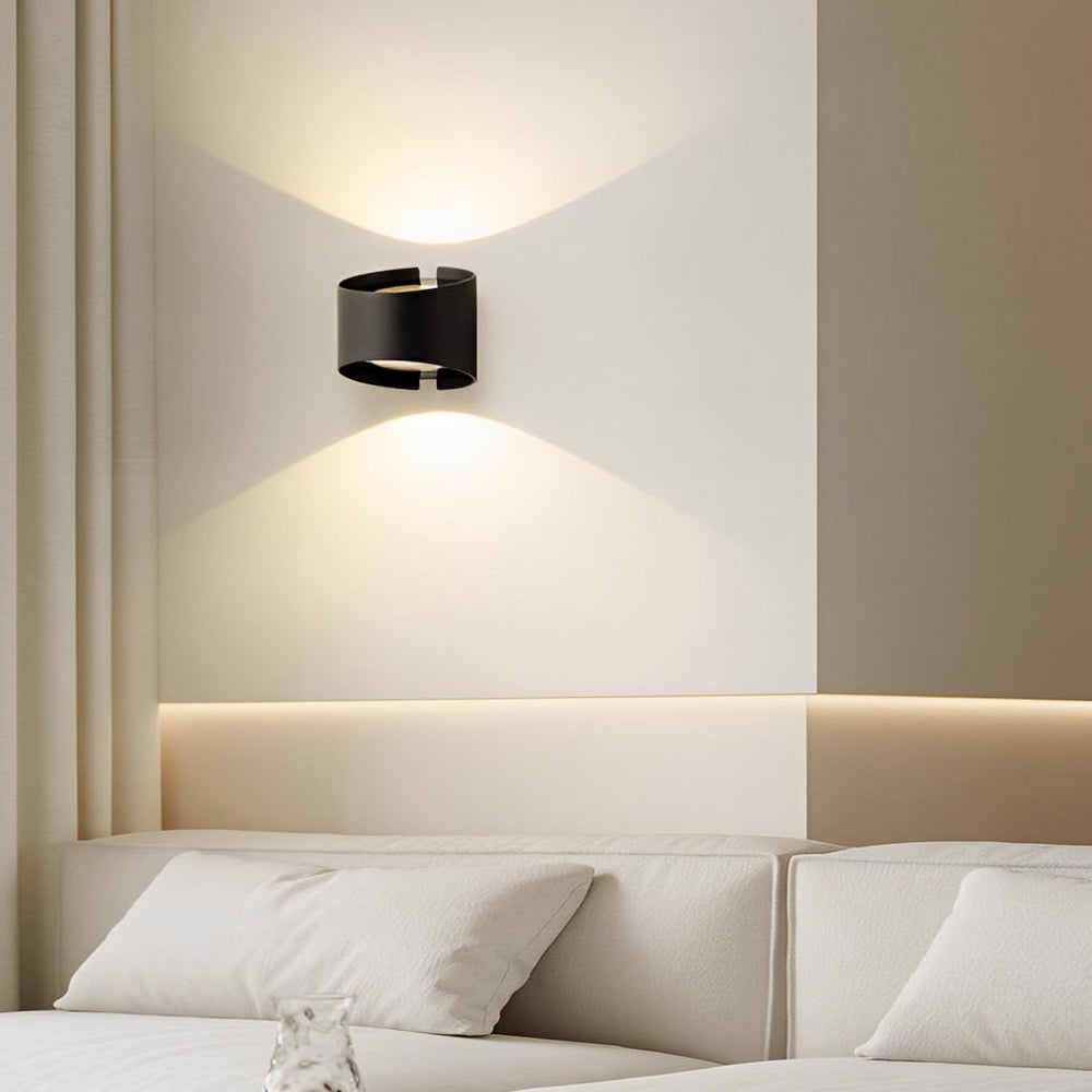 Round Creative Up and Down LED Decorative Wall Sconce