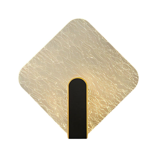 Minimalist Round and Square Modern LED Wall Lamp