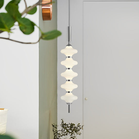 Glass Creative Gourd Metal LED Modern Minimalist Small Chandelier
