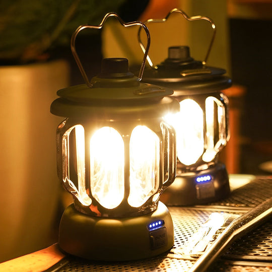 Portable Rechargeable LED Waterproof Outdoor Lantern