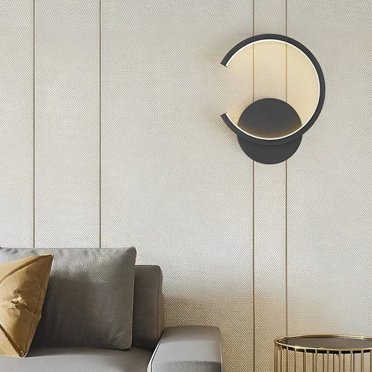 Round Stepless Dimming Nordic LED Wall Lamp