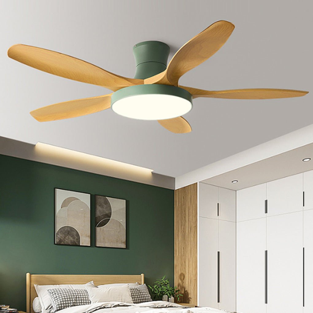 60" Frequency Conversion Ceiling Fan Chandelier with Remote Control