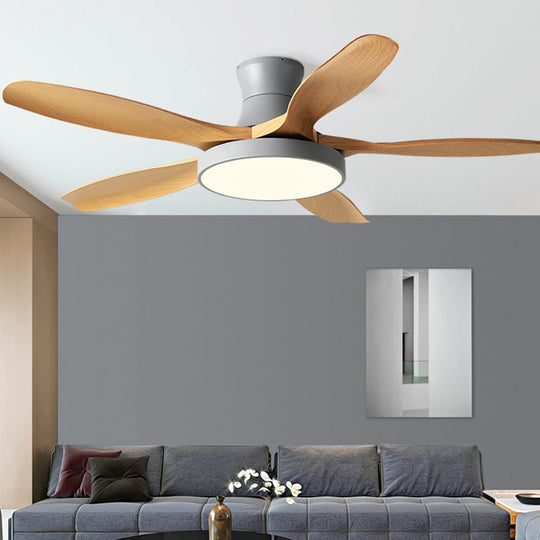 60" Frequency Conversion Ceiling Fan Chandelier with Remote Control
