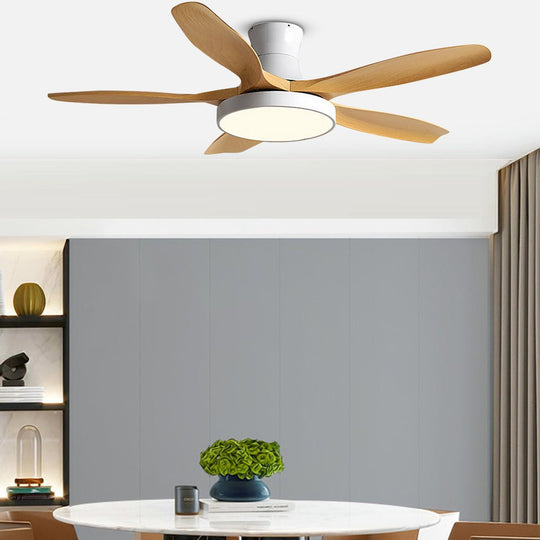 60" Frequency Conversion Ceiling Fan Chandelier with Remote Control