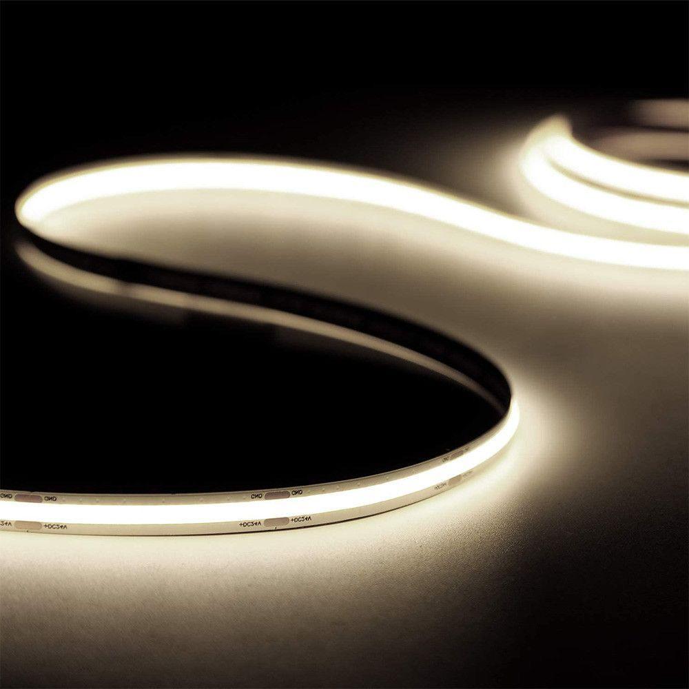 Flexible COB LED Strip Lights Waterproof Spotless Design