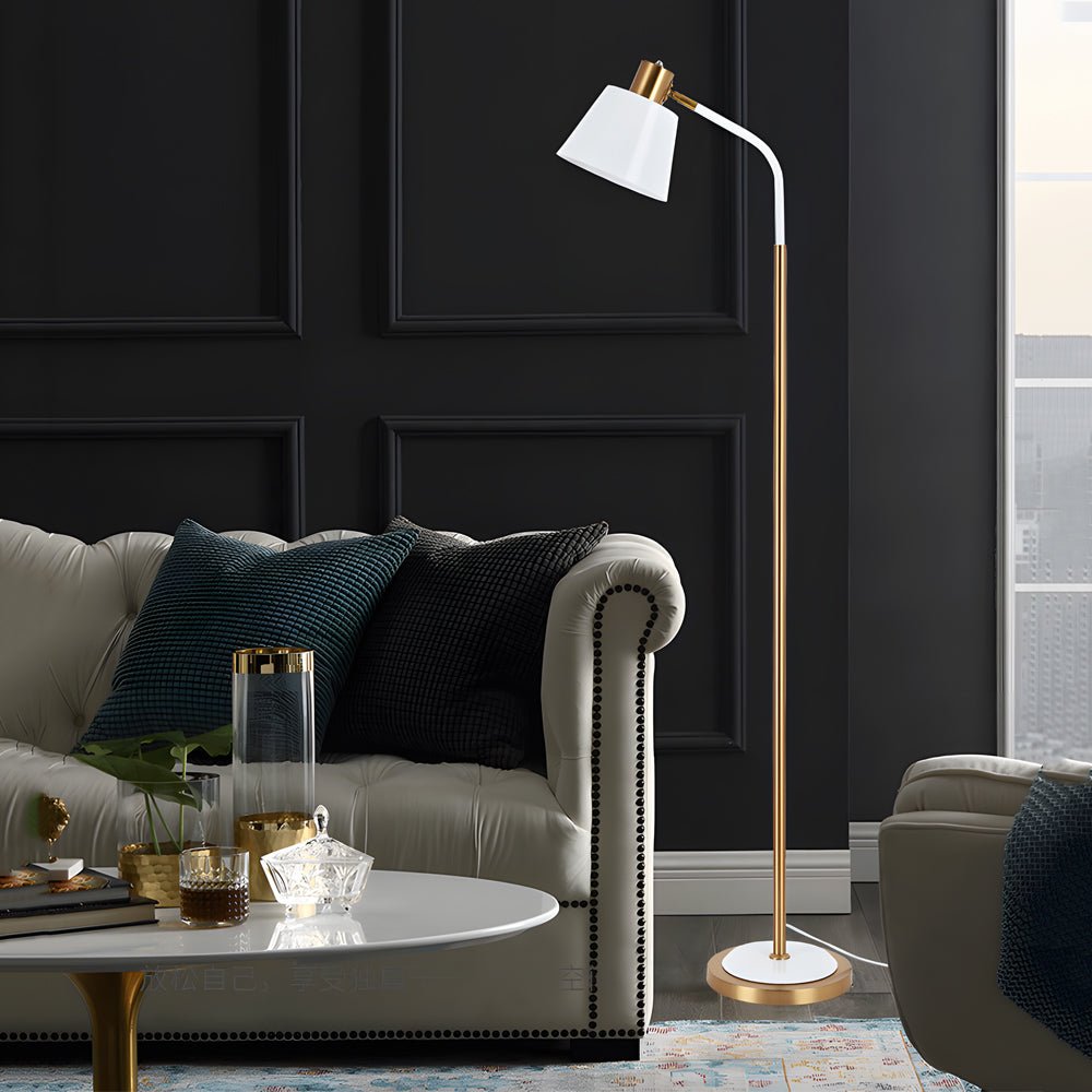 62-Inch Metal Rotatable Reading Floor Lamp
