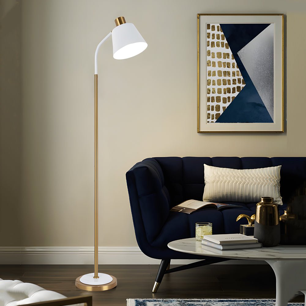 62-Inch Metal Rotatable Reading Floor Lamp