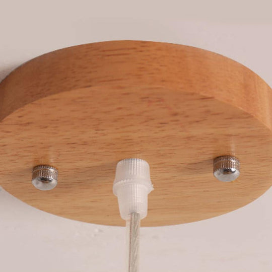 3-Tiered Rustic Bamboo Woven Pendant Light
