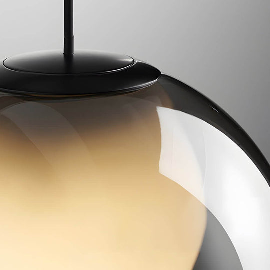 6.3 Inch Glass Bubble LED Modern Pendant Light