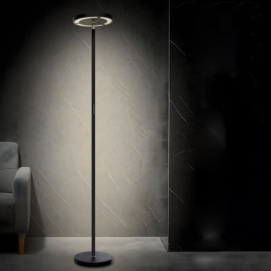 66 Inch Dimmable RGB LED Torchiere Adjustable Floor Lamp