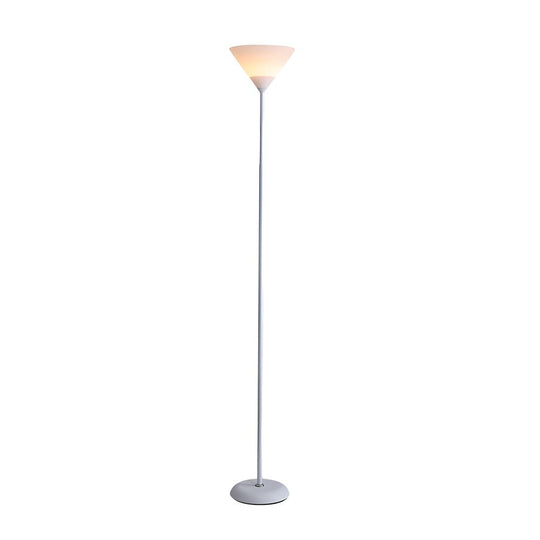 67 Inch Modern Torchiere Uplight Floor Lamp with Adjustable Sidelight