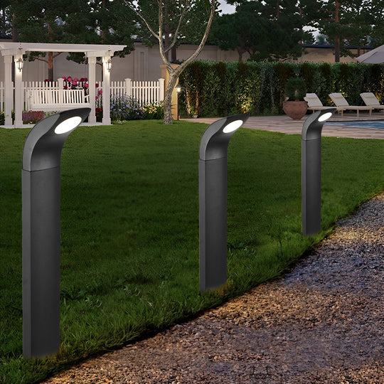 Curved Head COB LED Pathway Light