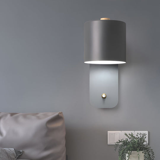 Creative Adjustable Round Nordic Wall Lamp
