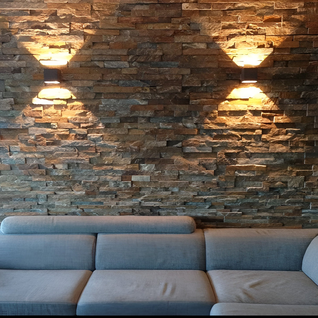 Square Up and Down Nordic LED Wall Sconce