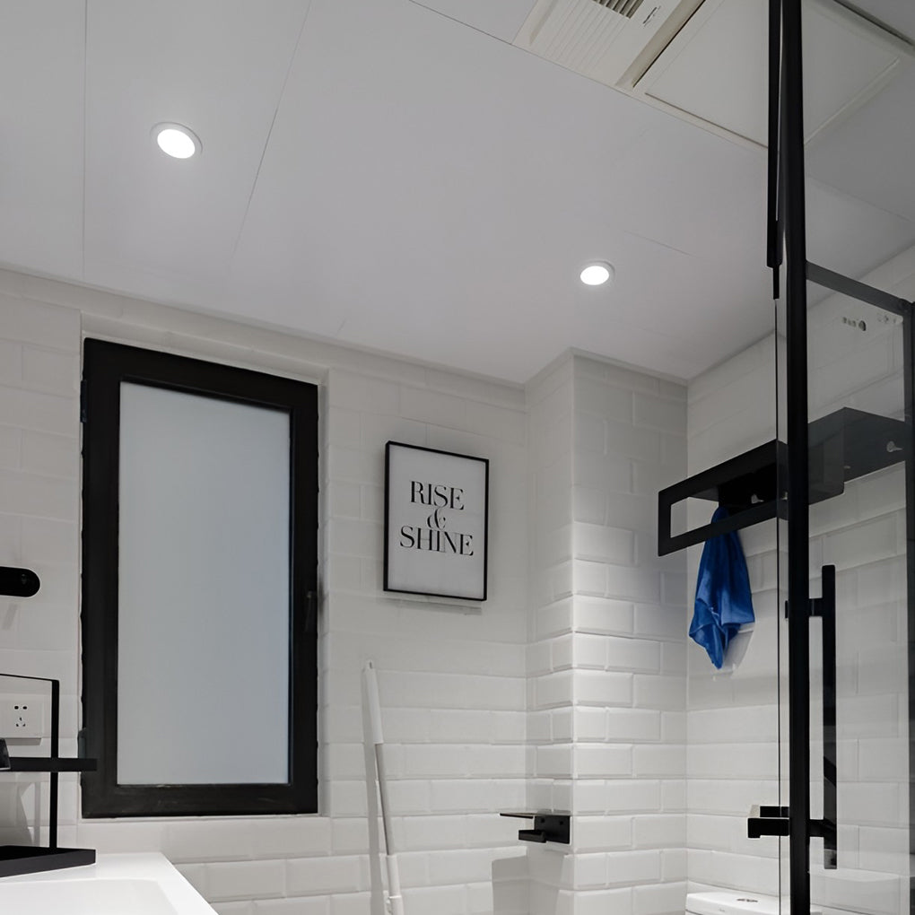 Round Waterproof LED COB – Modern Recessed Ceiling Spotlight Downlight