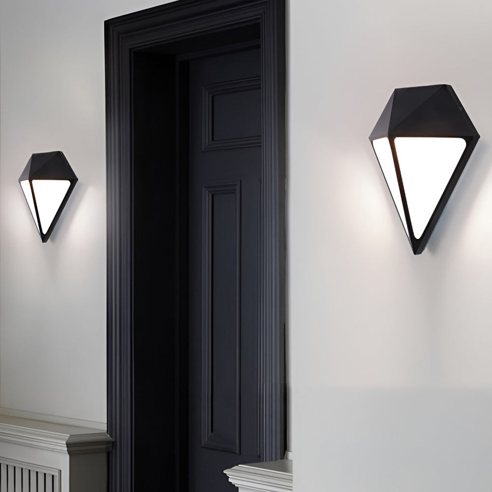 Creative Geometric LED Outdoor Wall Sconce Waterproof Light