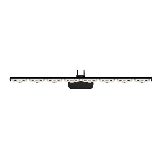 Crystal-Like Bathroom Vanity Light with Multi-Faceted Prismatic Acrylic Shade