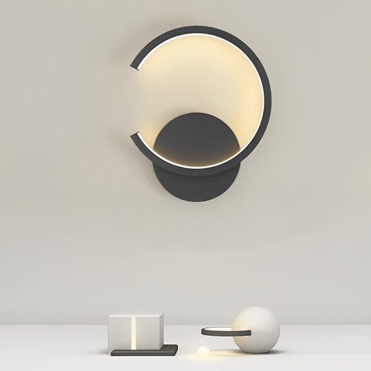 Round Stepless Dimming Nordic LED Wall Lamp