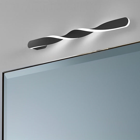 Spiral-Shaped 29W Minimalist LED Wall Sconce