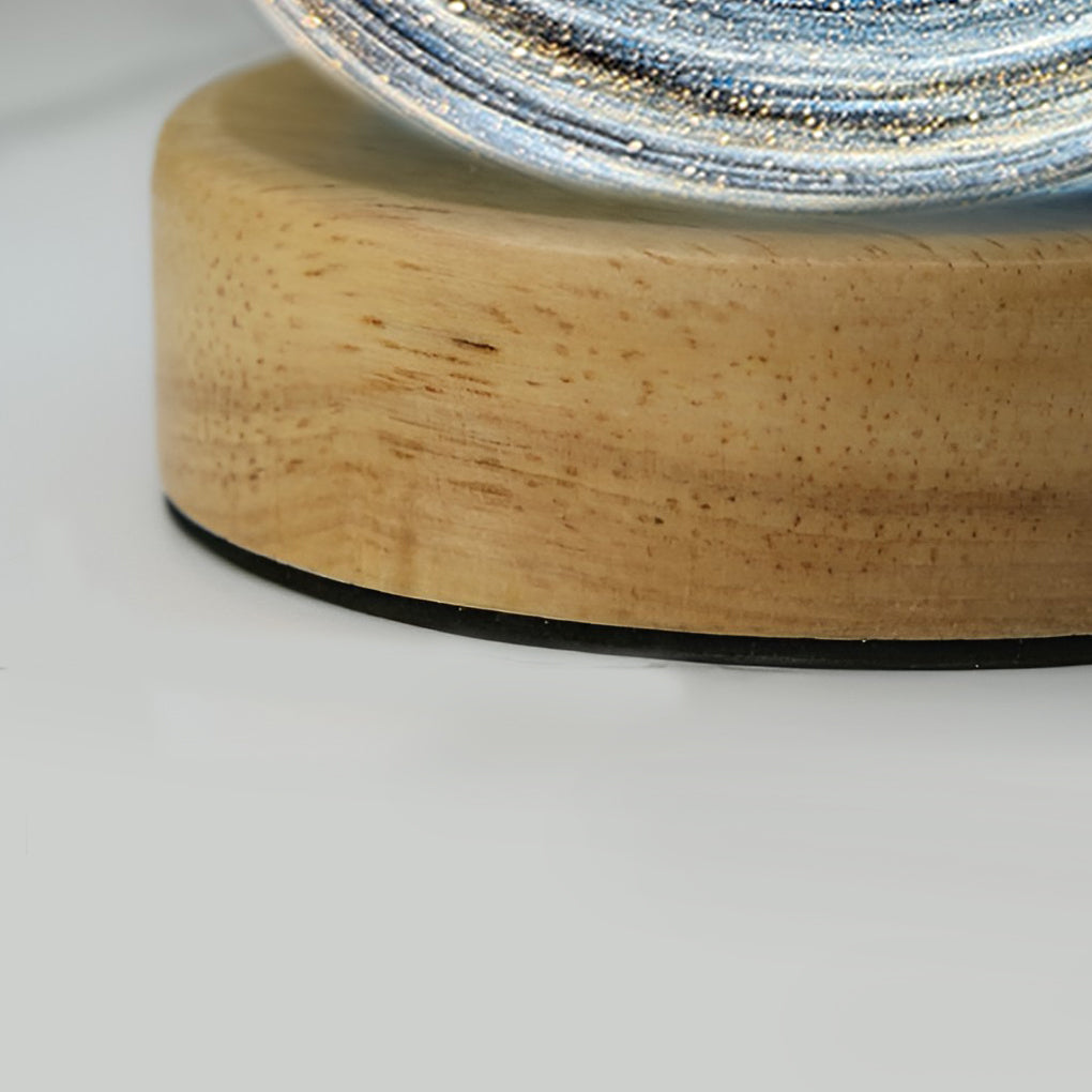 Globe Glass Galaxy Starry Kids and Baby LED Lamp