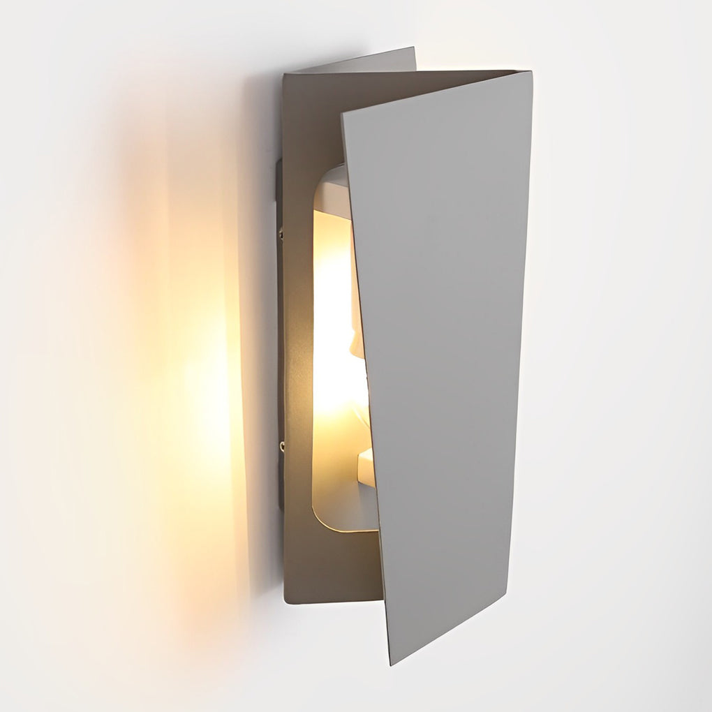 Folding Rectangular Modern LED Up and Down Wall Lamp