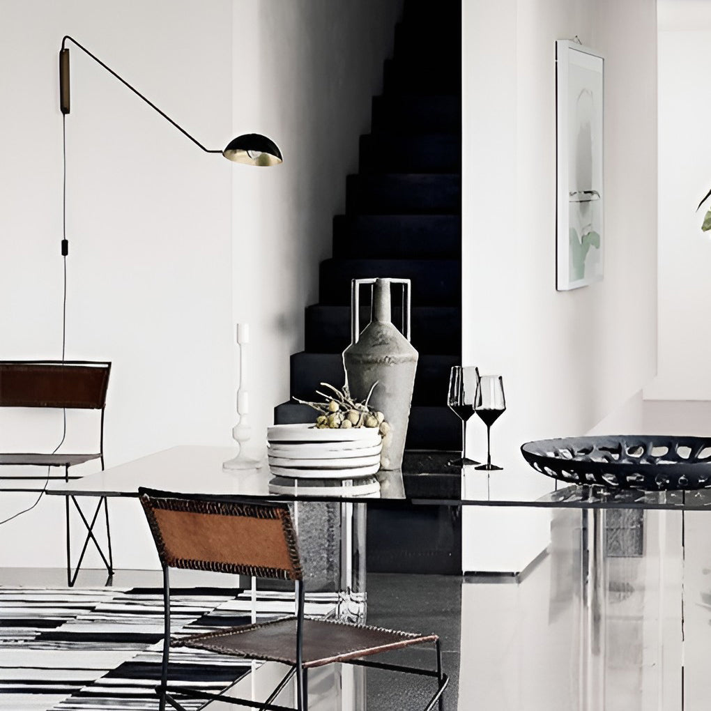 Adjustable Creative Nordic Swing Arm Wall Lamp