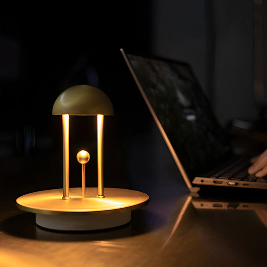 Nickel Jingle Table Lamp – Touch Dimming Ambience