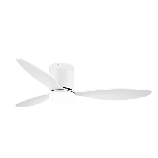 3-Blade Modern Ceiling Fan with Dimmable LED Light and Remote Control