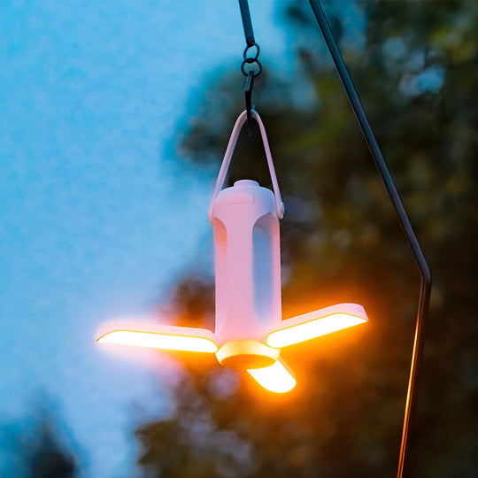 Adjustable Cover USB Rechargeable Dimmable LED Camping Lamp