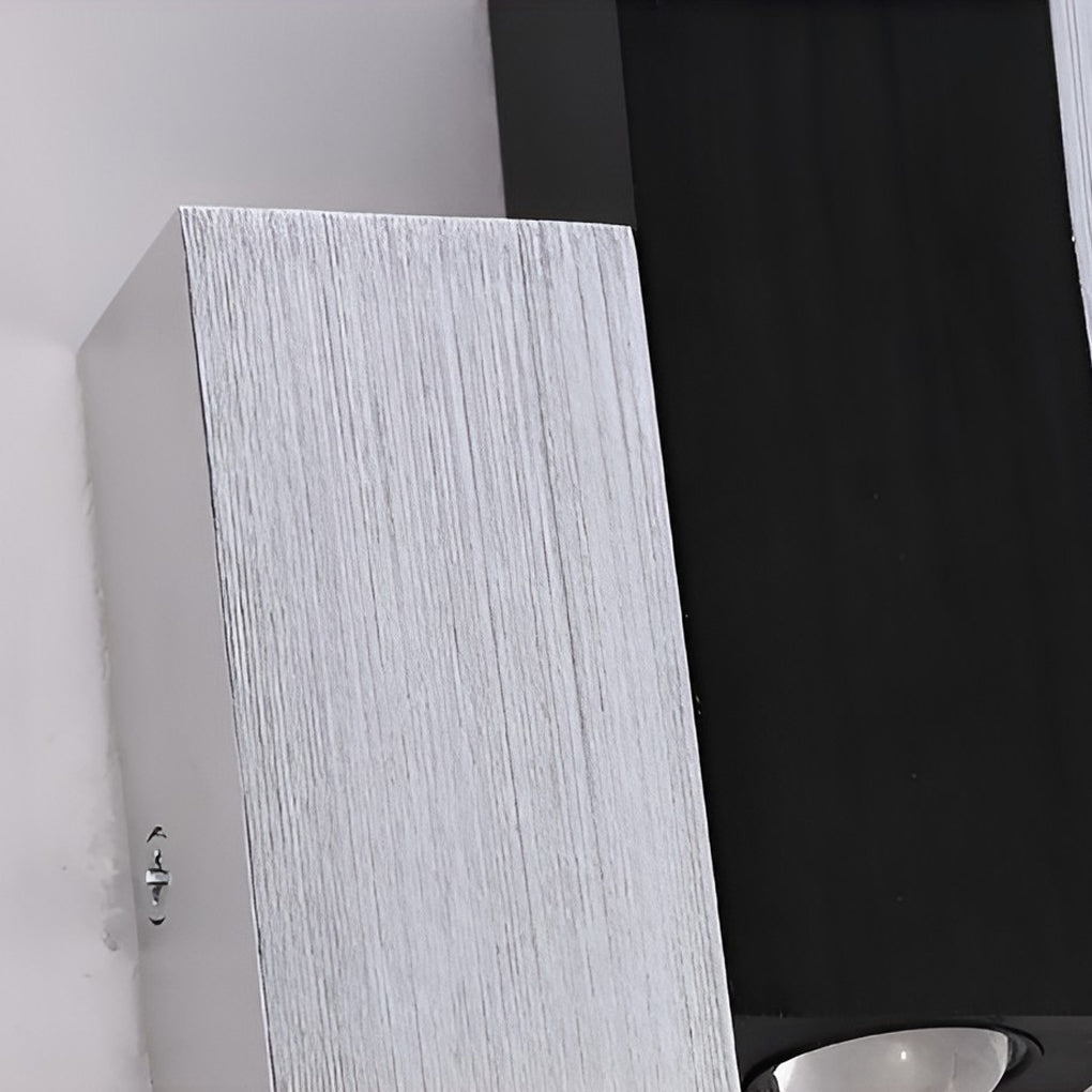 Rectangular LED Up and Down Lights Modern Wall Washer Light