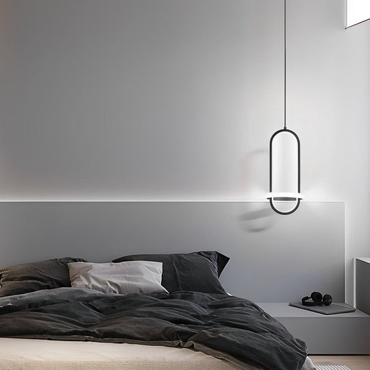 Round Creative Three-Step Dimming LED Nordic Chandelier Pendant Light