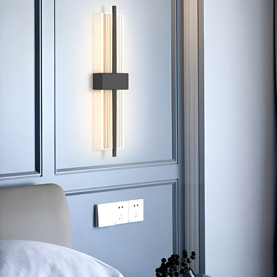 Creative Rectangle Warm Light Postmodern Wall Lamp