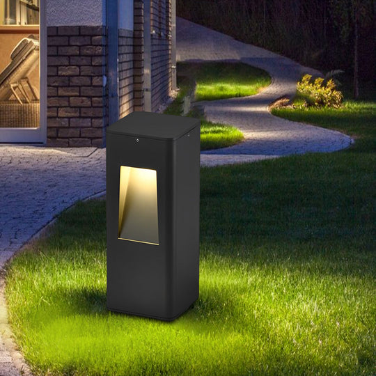 Modern LED Aluminum Pathway Light with Front Slide Design