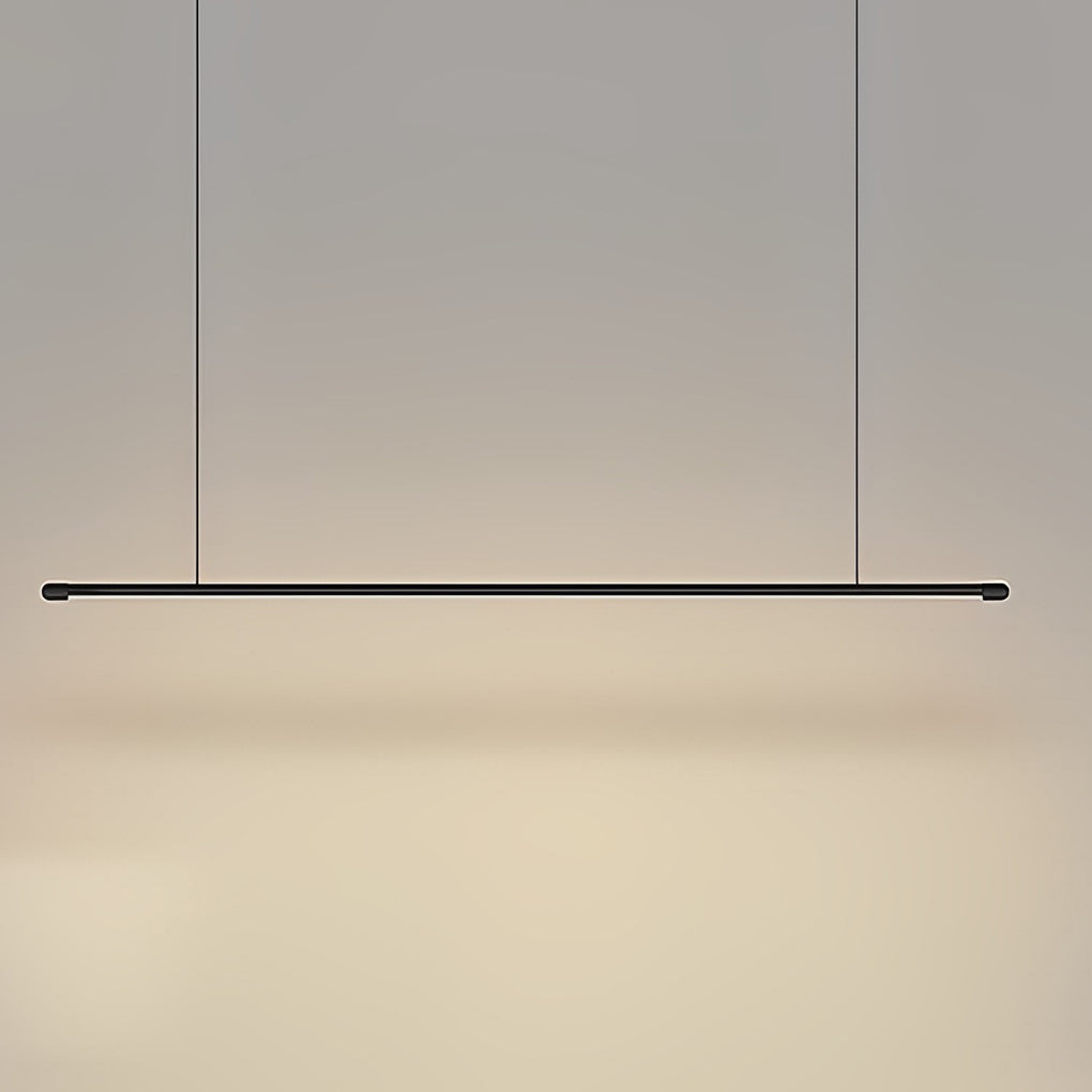 16" Geometric Adjustable Black LED Pendant Light
