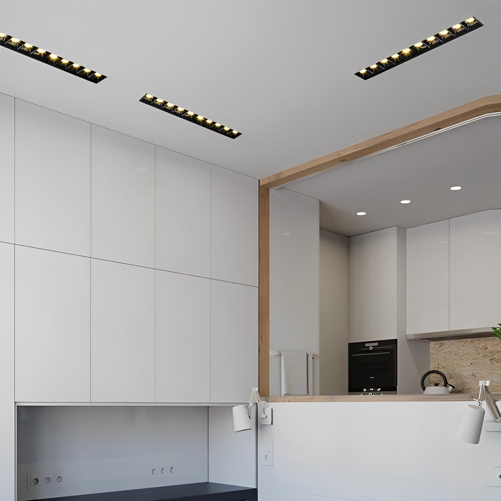 Linear Trimless – Recessed Magnetic COB LED Downlight for Modern Homes and Commercial Spaces