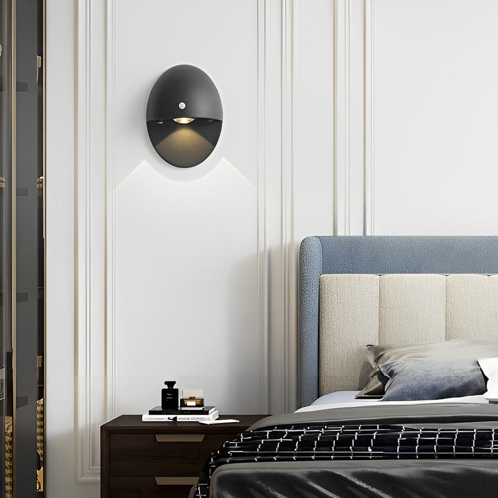 Oval USB Rechargeable Motion Sensor Magnetic Wall Lamp