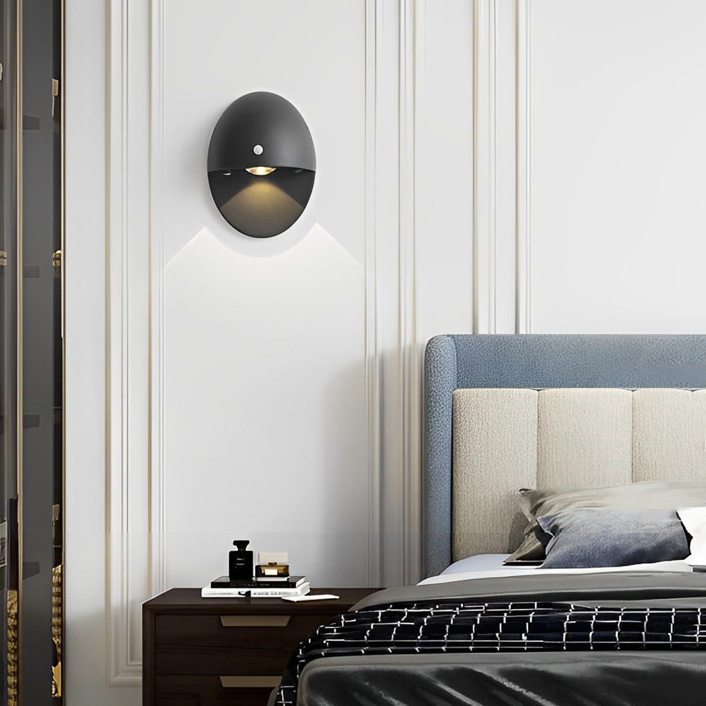 Oval USB Rechargeable Motion Sensor Magnetic Wall Lamp