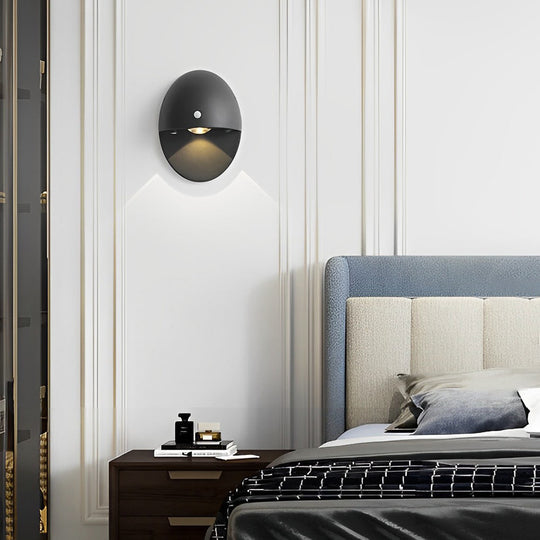 Oval USB Rechargeable Motion Sensor Magnetic Wall Lamp