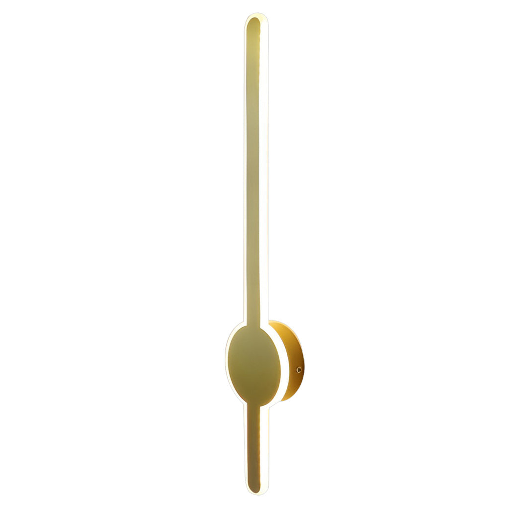 Modern LED Bar Wall Sconce – Black, White, or Gold Finish