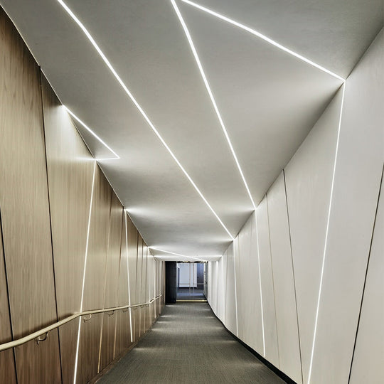 Mini Recessed Invisible LED Strip Cabinet Lights (Set of 4)