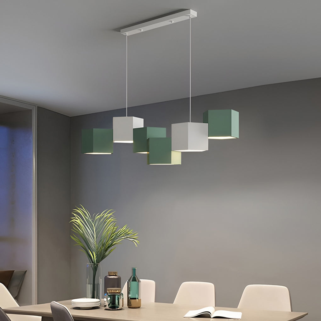 Creative Geometric LED Industrial Style Chandelier Pendant Light