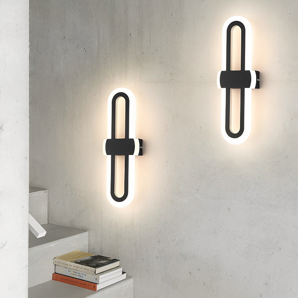 Rounded Rectangular Creative LED Modern Wall Lamp